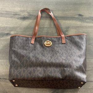 Michael Kors MK logo Tote Purse